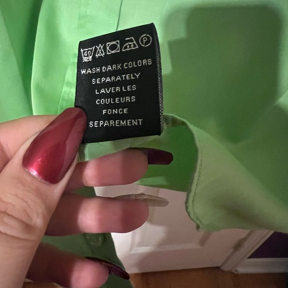 Green Dress Shirt - Picture 5 of 5
